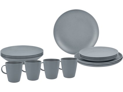 Sada nádobí Brunner TIERR MAGMA, modrá, pro 4 osoby