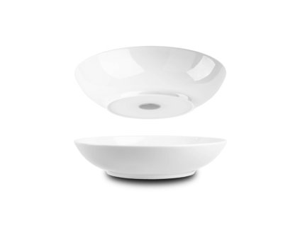 Porcelánová magnetická miska Silwy, 2 ks, bílá