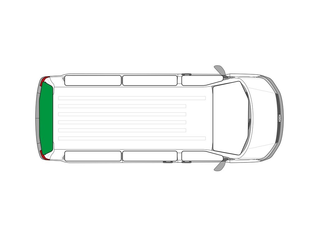 CARBEST Vnitřní termoclona pro VW T4 - různé varianty umístění Varianta: VW T4 1990 - 2003/Ford Transit 1986 - 1989 - výklopné dveře