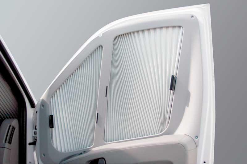 Plizované rolety do kabiny Fiat Ducato a podobné vozy - Remis REMIfront IV Varianta: 374141