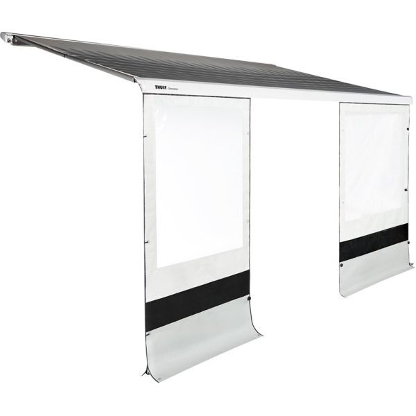 Přední stěna Thule RAIN BLOCKER G2 FRONT Montážní výška markýzy: 205 - 244 cm - S, Délka předního panelu: 1,5 m