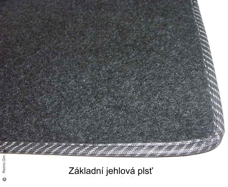 Podlahová rohož Carbest do kabiny řidiče pro Mercedes Benz Sprinter a Volkswagen LT/Crafter Varianta: MB Sprinter/VW Crafter, 2006-2018, Základní plstěná rohož