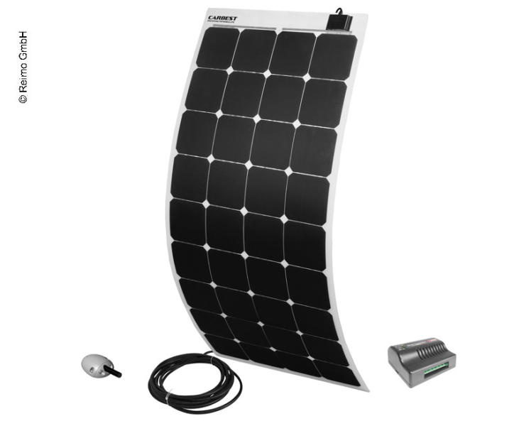 n.a. Solární set Carbest 12V - 80 až 160 Wattů - dle výběru Solární set: Power Panel flex 110 bílá