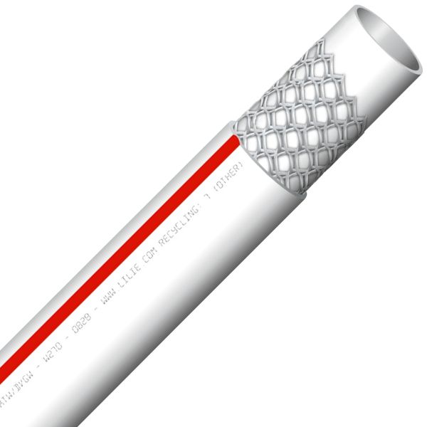 Ohebná hadice na pitnou vodu - vnitřní průměr 10 mm, vnější průměr 16 mm Varianta: 5 metrů