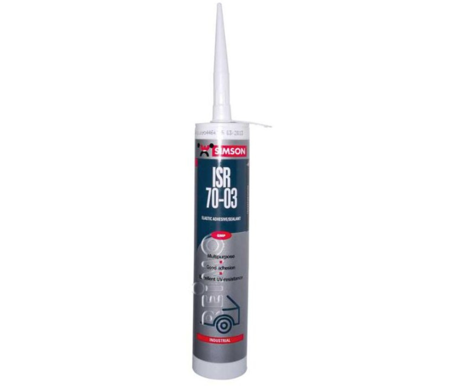 Simson ISR 70-03 lepící tmel, kartuše 290 ml - šedý
