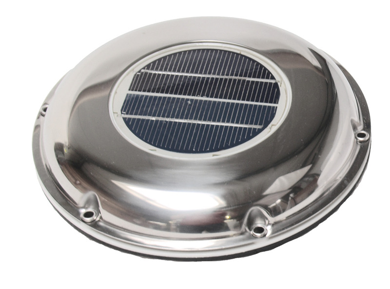Solární ventilátor Carbest z nerezové oceli 215m