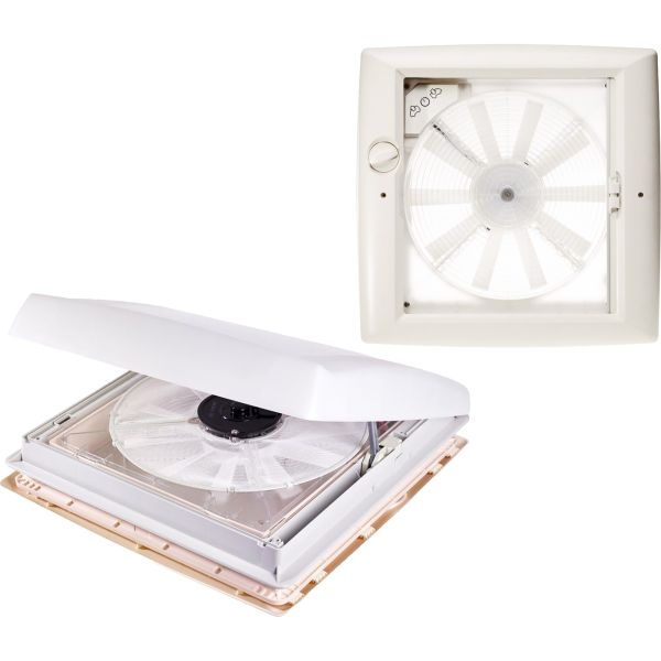 Střešní okno Thule Omni-Vent s 12V ventilátorem, bílé