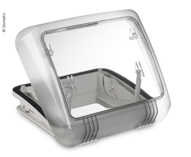 Střešní okno MICRO HEKI 280 x 280 mm Dometic - pro toalety Varianta: Bez roletky bez nucené ventilace