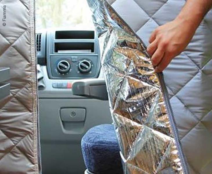 Termoizolační clona FIAMMA oddělující kabinu řidiče a obytnou část pro Fiat Ducato