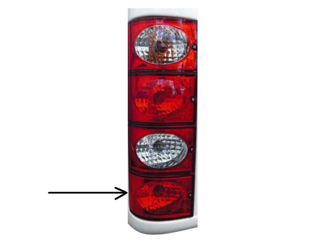 JOKON Zadní mlhové světlo červené