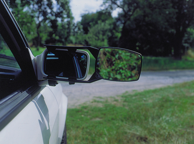 Zrcátko s klipem Caravan