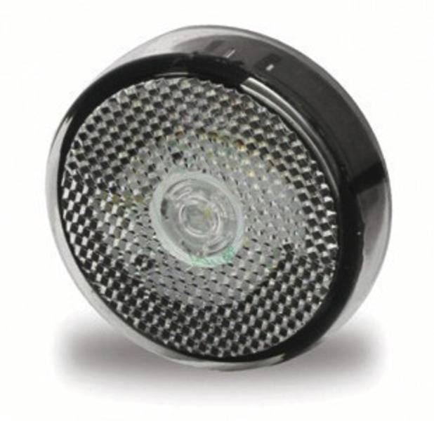 JOKON LED obrysové světlo, 12V, 1W, čiré, 700 mm kabel, IP67