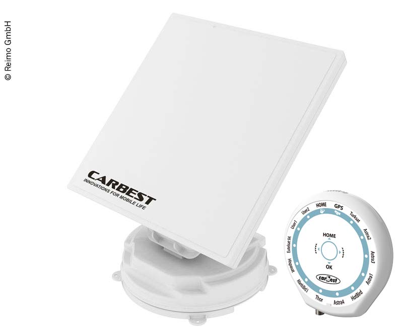 Carbest Snipe Pro Max - Plně automatická plochá anténa s automatickým vychylováním