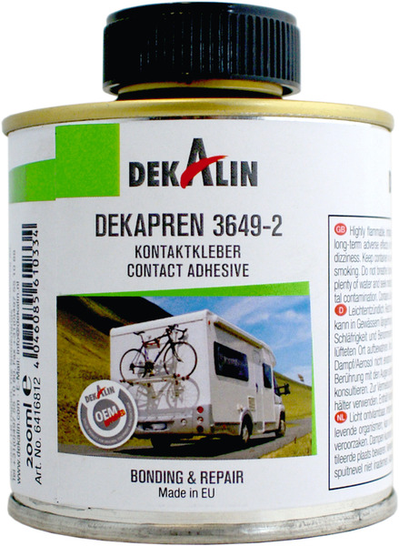 Dekalin DEKAPREN 3649/2 kompaktní lepidlo, plechovka 660g - průhledné
