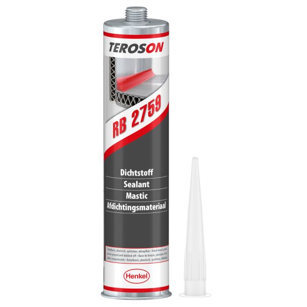 Teroson RB 2759, lepící tmel, kartuše 310 ml - šedý
