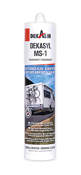DEKALIN DEKAsyl MS-1 lepidlo, kartuše 290 ml - bílé