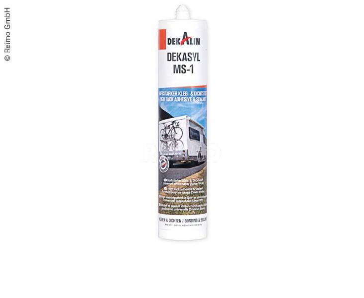 DEKALIN DEKAsyl MS-1 lepidlo, kartuše 290 ml - šedé