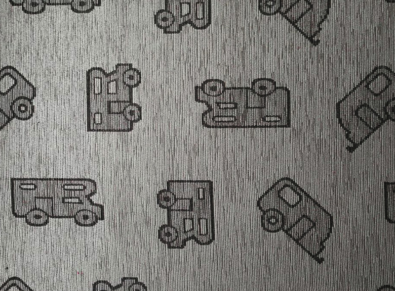 ARISO Koberec s motivem obytného vozu 50 x 150 cm