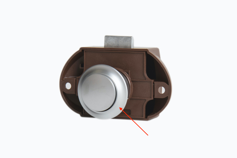 Rozeta pro nábytkový zámek Push Lock