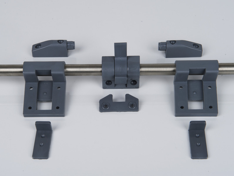 Posuvná kolejnice stolu