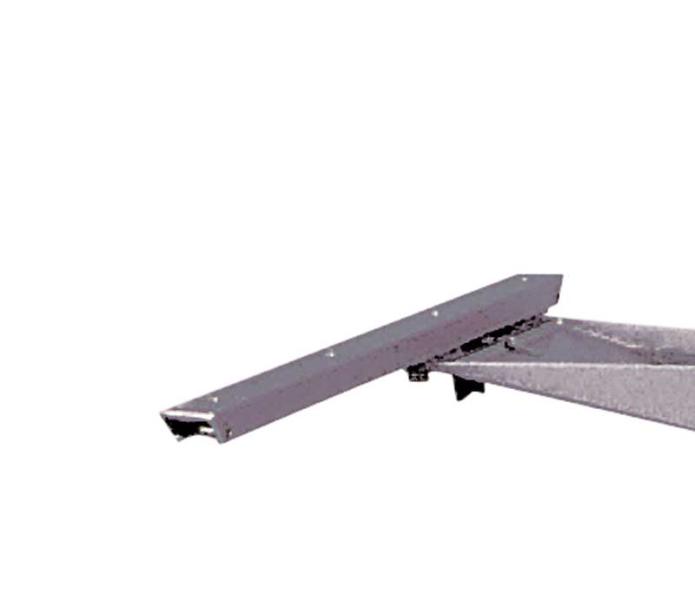 ZWAAR Posuvné kování pro rám stolu 57136, 490 mm, posuvné 240 mm