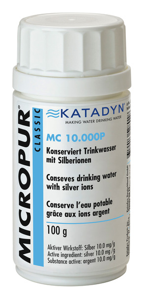 Konzervace pitné vody Katadyn MICROPUR CLASSIC MC 10 000P - 100 g prášek