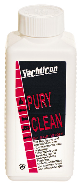 Čištění a dezinfekce nádrží na odpadní a fekální vodu Yachticon PURY CLEAN 500ml