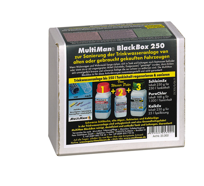 MultiMan BlackBox 250 Box pro sanaci vody