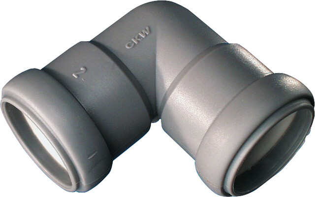 REIMO 90° spojka pro kanalizační potrubí 28 mm