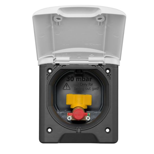 Servisní dvířka s plynovou rychlospojkou - různé barvy Barva: Bílá