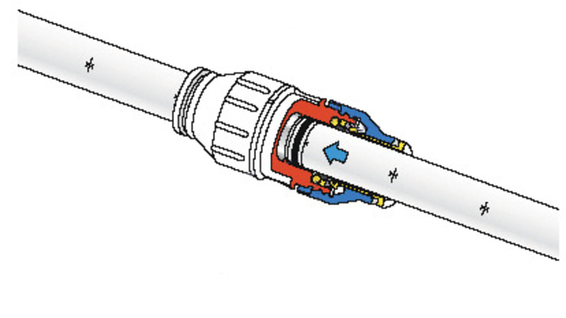 Reliance Worldwide Podpěrná objímka Superseal 12 mm pro trubku Speedpex