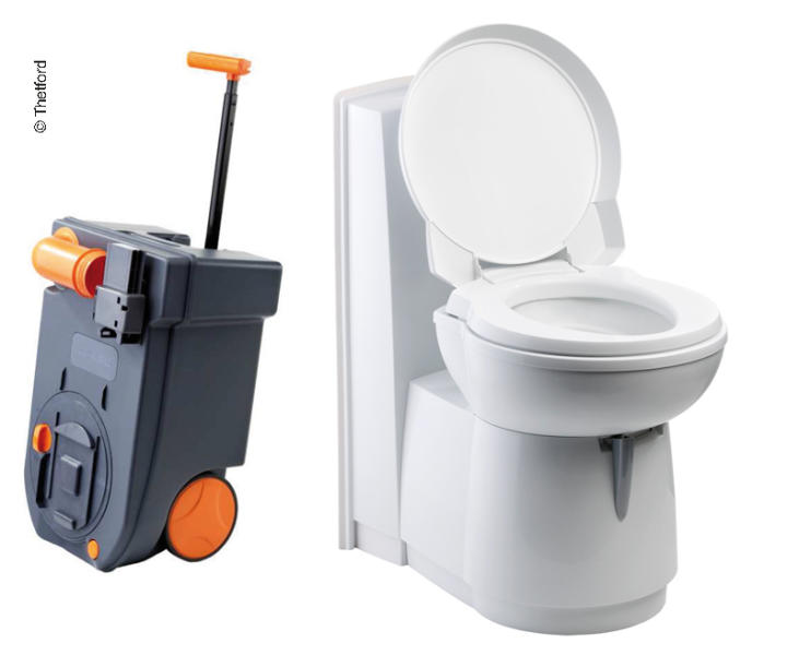 Kazetové WC THETFORD C263-S - bílá keramika