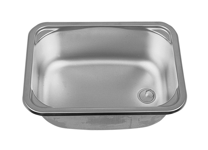 Hranatý nerezový dřez Dometic VA930