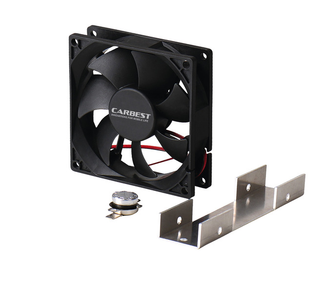 CARBEST Univerzální ventilátor , 92x92x25mm, 3,6W, 3000 ot/min.