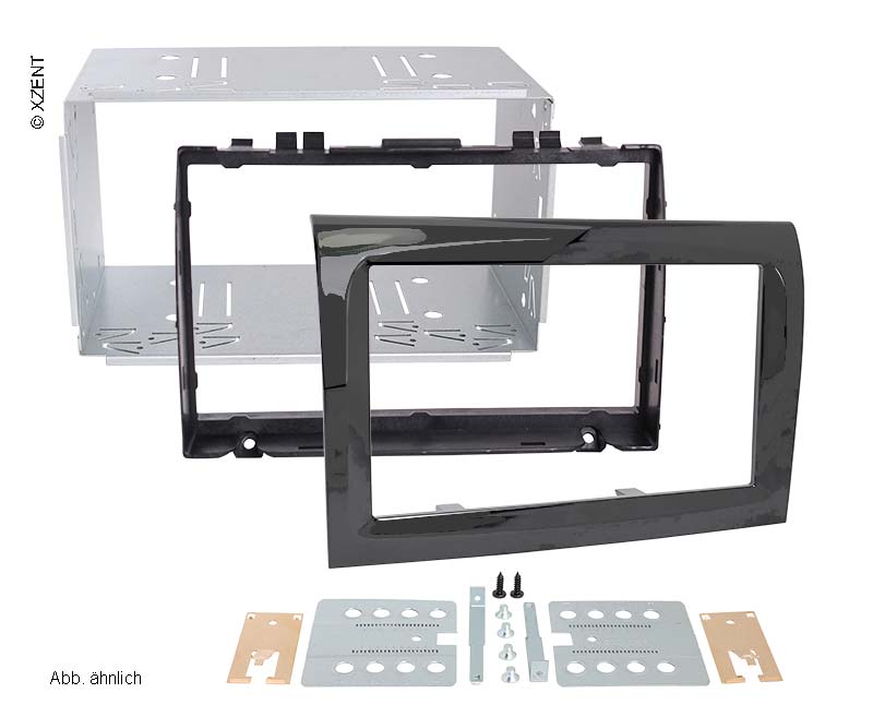 Příslušenství pro instalaci navigace: Panel Double DIN pro Kenwood Navi DNX450TR pro Ducato