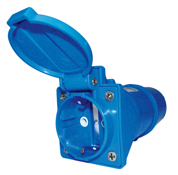 Krátký adaptér Carbest Schuko/CEE