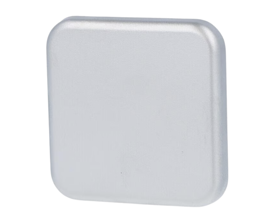 Plochý vypínač Inprojal System 10 000 - stříbrný