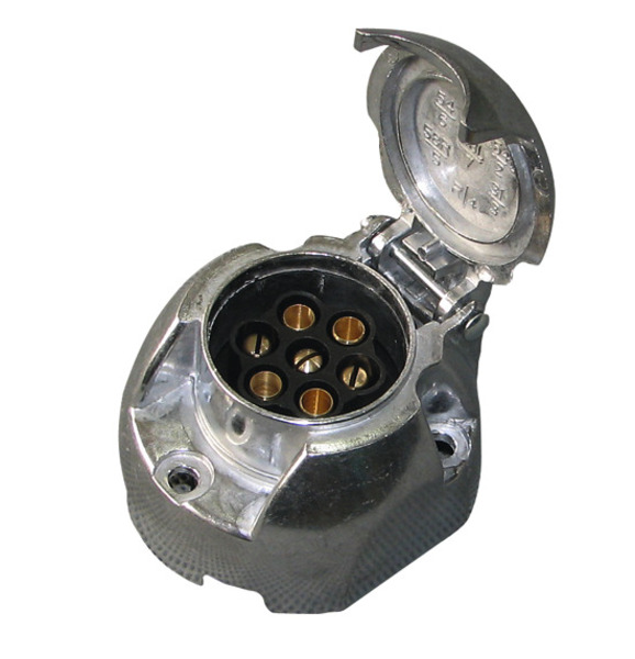 7pólová zásuvka pro přívěs Carbest pro tažné vozidlo