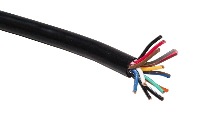 12V kabel 13-pin,DM13mm