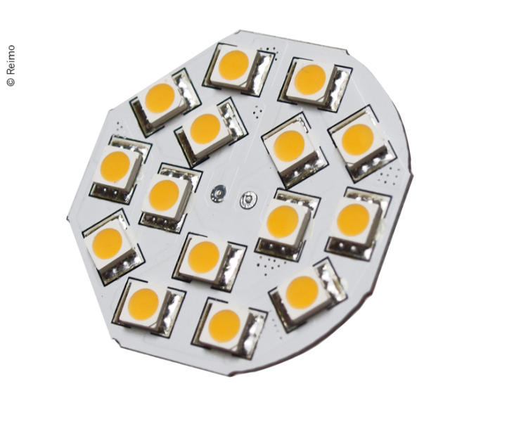 Carbest LED žárovka G4, 3W, 200 lumenů, 15x teplá bílá SMD