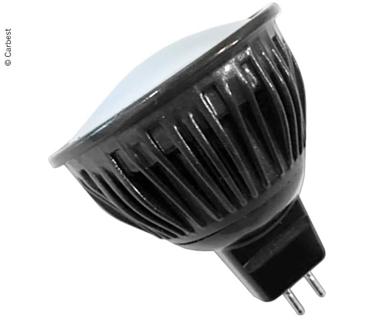 Carbest LED žárovka se studeným světlem MR 16 - teplá bíla 5 W