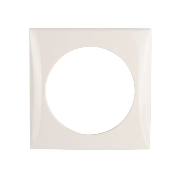 Berker INTEGRO 1násobný rámeček zásuvky polární bílá, volný