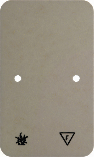 Základní deska Berker s dvojitou zásuvkou bílá