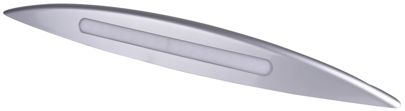 Dveřní 16 SMD LED 8W rámeček stříbrný
