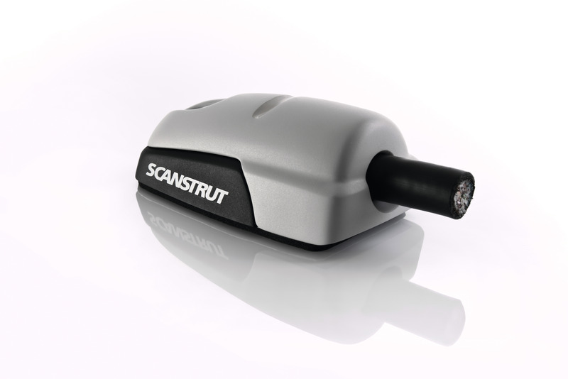 Plastové střešní potrubí 6-10 mm, vodorovné, světle šedé