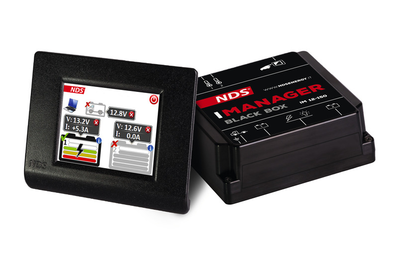NDS Řízení baterie s dotykovou obrazovkou 12V/150A