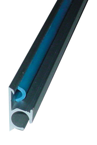 Hliníková kolejnice Keder 2,5 m, šroubový kanál