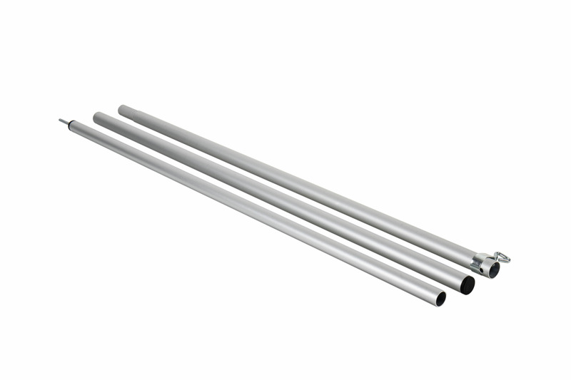 REIMO TENT Hliníková nastavovací tyč 170-260 cm 3-dílná se šroubem