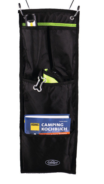 Organizér CAMP4 TESSA Mini s očkem na horní straně, černá/limetková