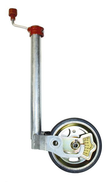 Podpěrné a manipulační kolečko  AL-KO pro karavany 230 x 80 mm s integrovanou váhou